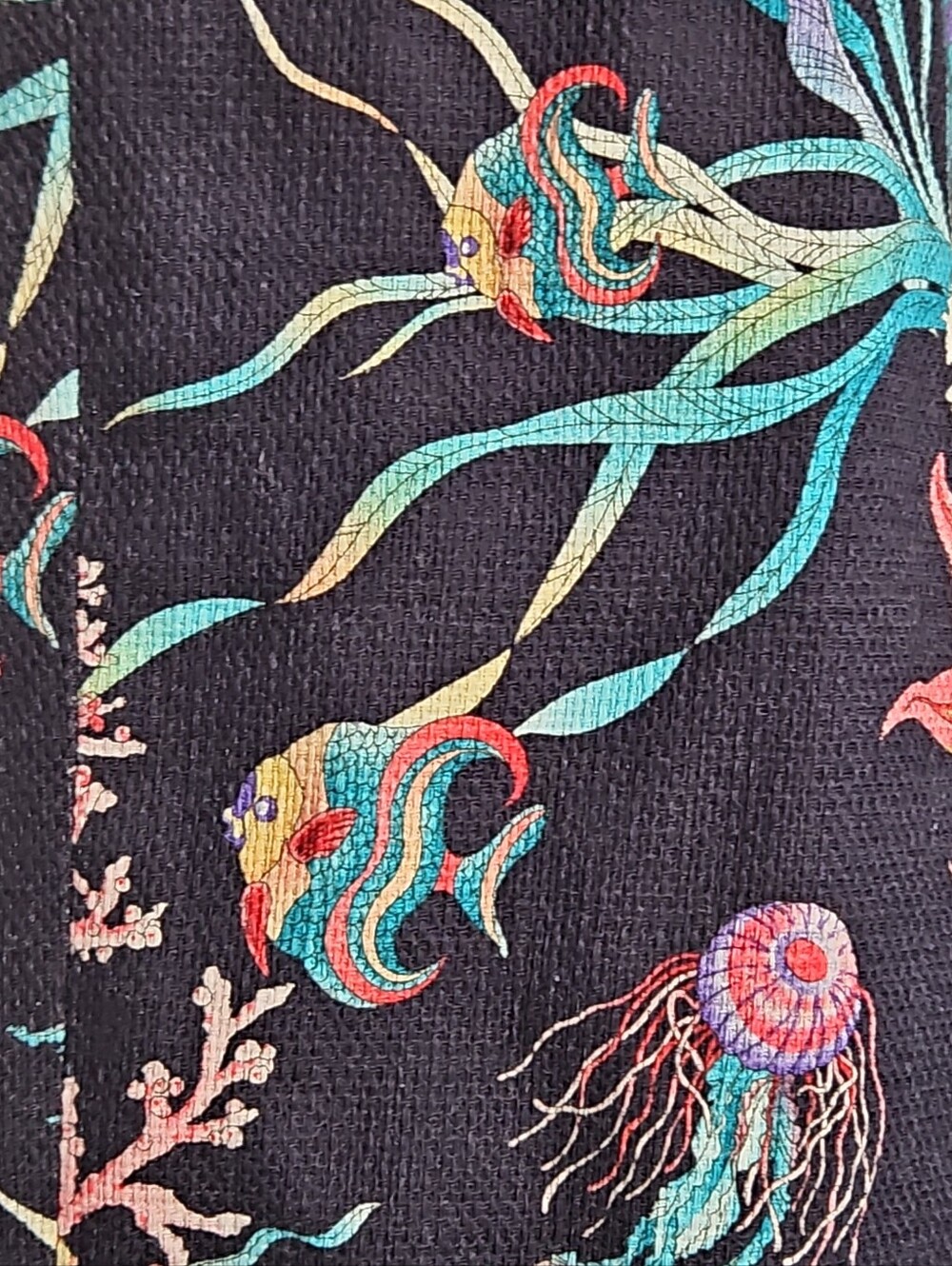 J CREW Collection Patio Pant 4 Ratti Under The Sea Print Straight Leg Crop $148 - Picture 7 of 16